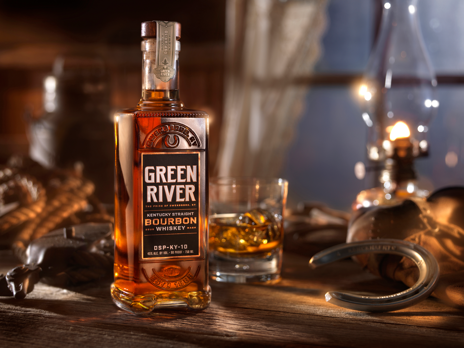 Green River Kentucky Straight Bourbon 750ml 45% abv