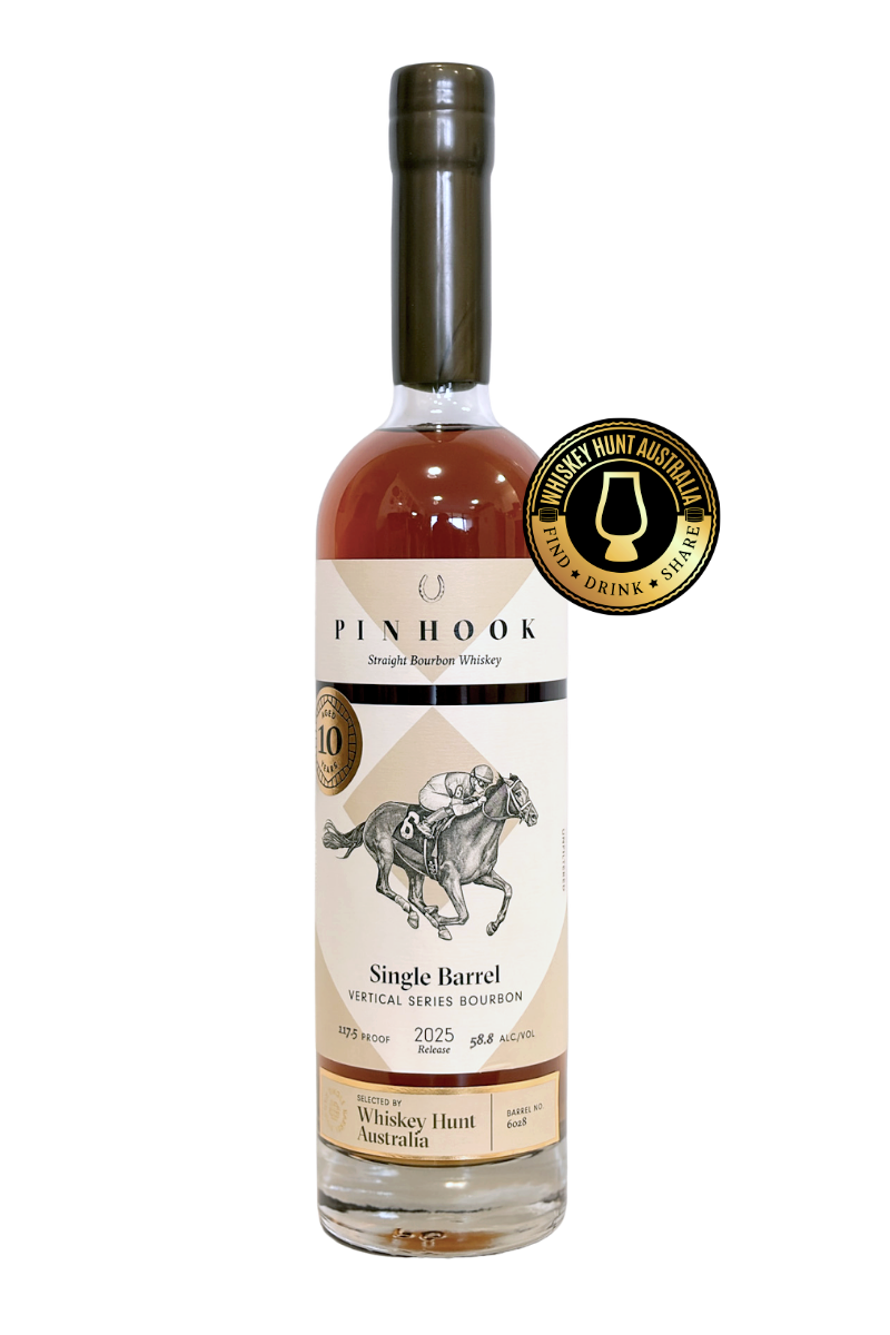 Pinhook 10 Year Old Single Barrel For WHA Kentucky Straight Bourbon Whiskey