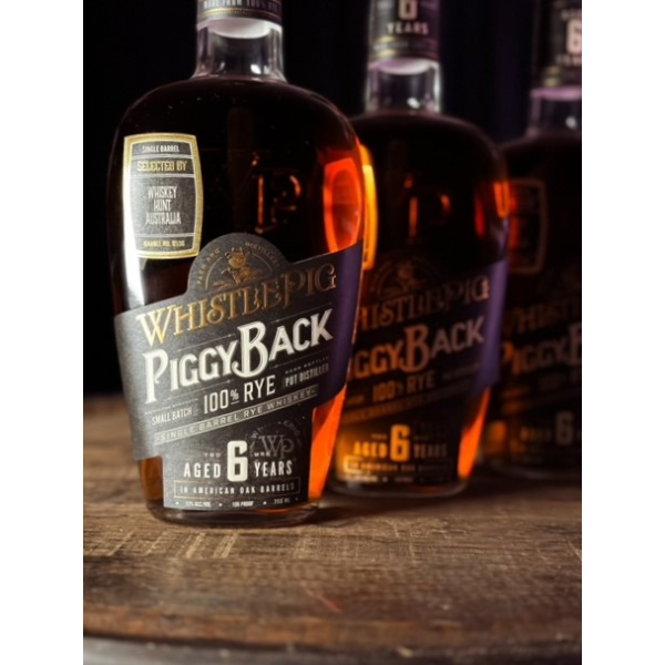 WhistlePig PiggyBack Rye Single Barrel by WHA