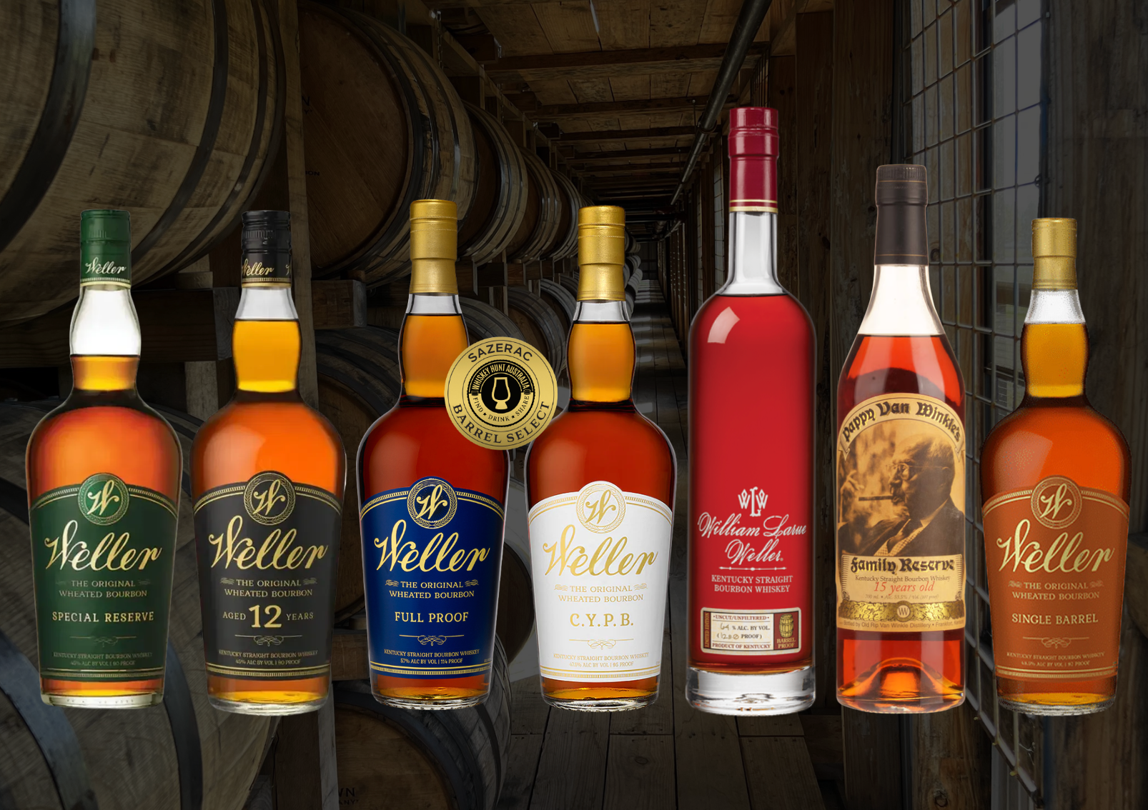 Weller, Whiskey Hunt and a Pappy @ Silver’s Motel, Sydney Tasting