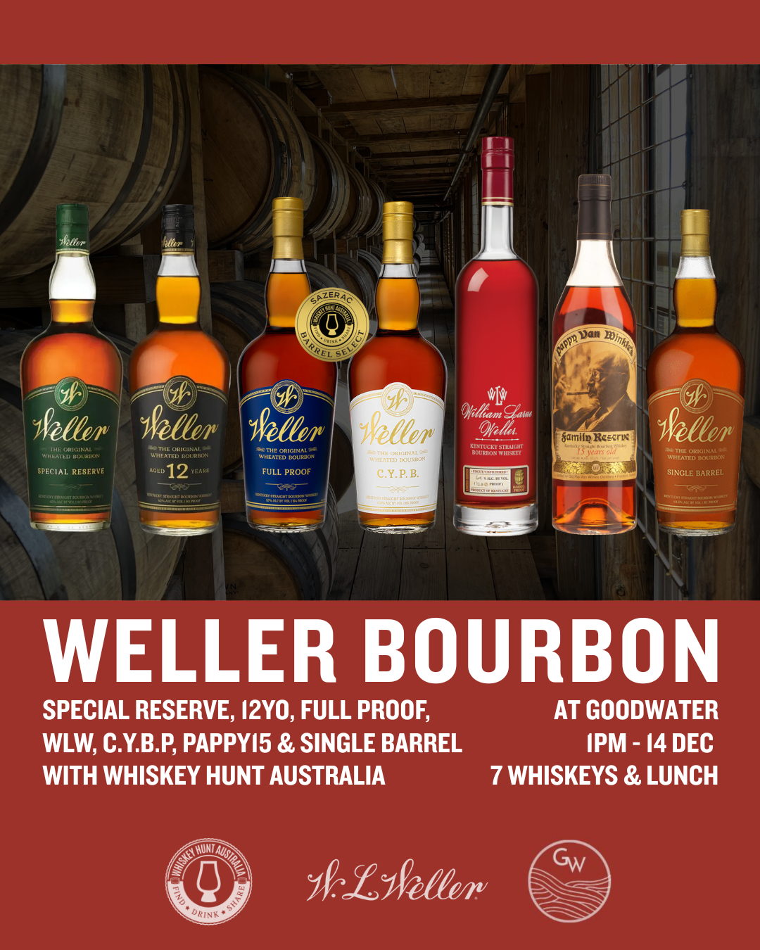 WHA Weller Full Proof Launch @ Goodwater, Melbourne