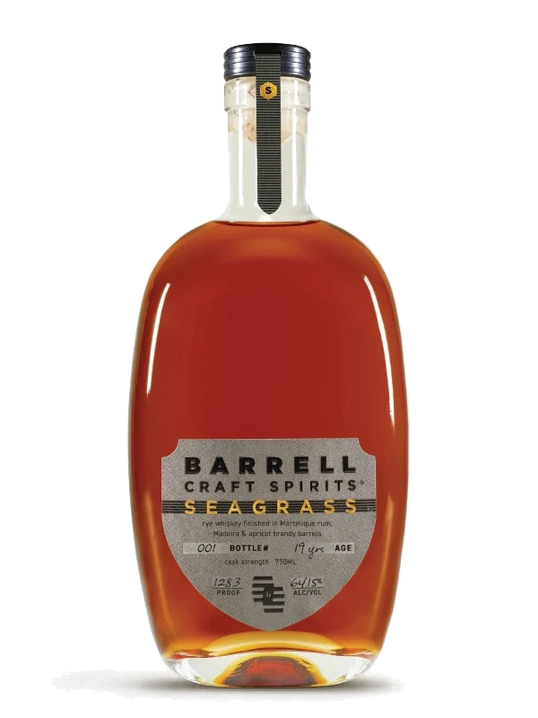 Barrell Craft Spirits Seagrass Gray Label 19 Year Old Rye Whiskey