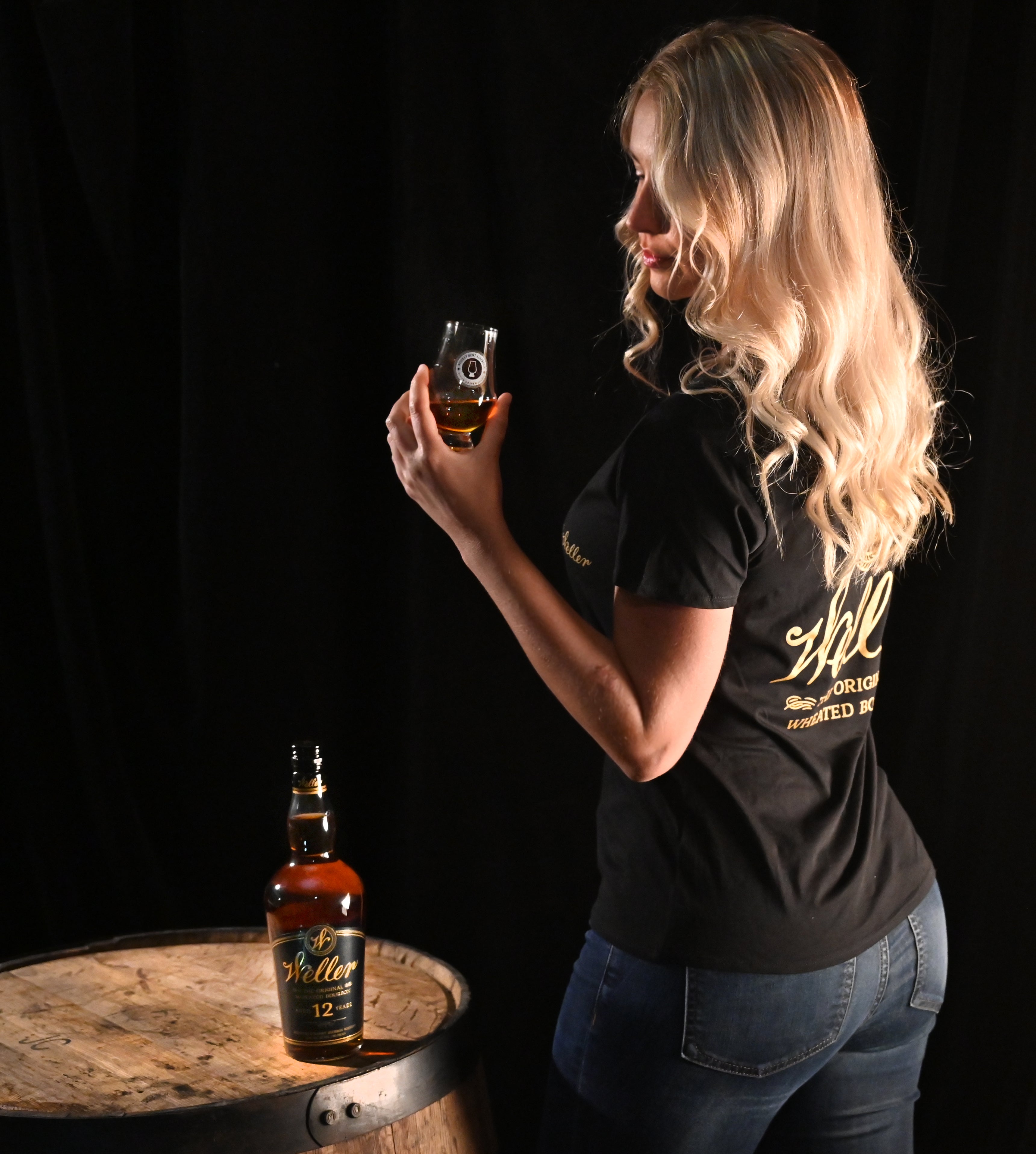 Weller Bourbon Tee (Black)