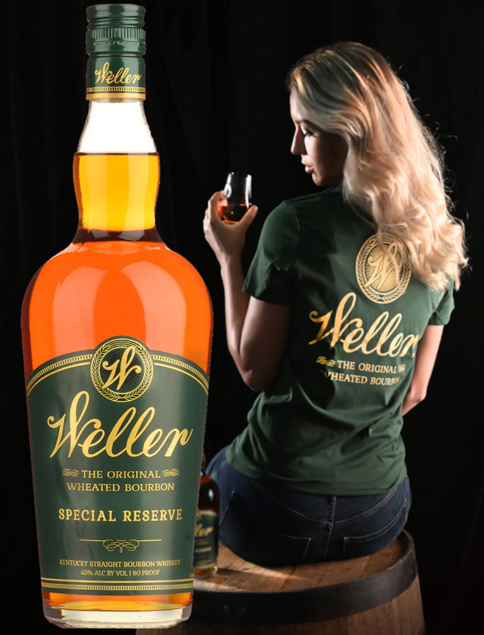 Weller Bourbon Tee (Green)