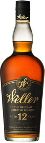 Weller 12 year old Bourbon Whiskey 750ml + Weller Tee-shirt