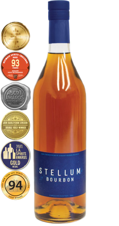Stellum Bourbon Whiskey 57.49% abv. 750ml