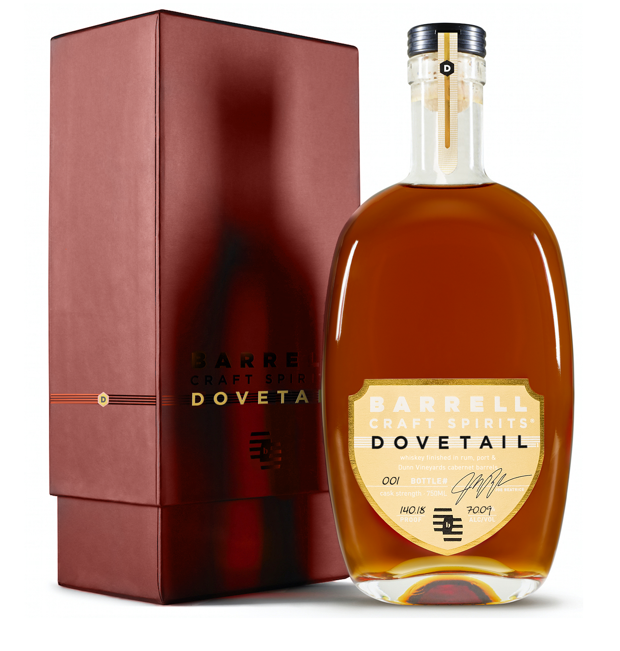 Barrell Gold Label Dovetail 70.09% abv 750ml