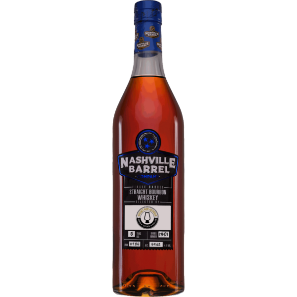 Nashville Barrel Company Single Barrel Bourbon - Whiskey Hunt Australia 750ml 59.63% abv
