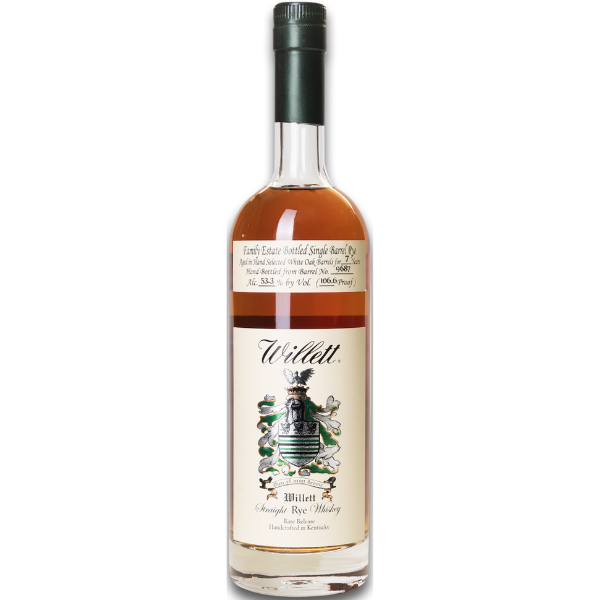 Willett Family Estate Single Barrel Rye Whiskey - WHA B&B Release 700ml 53.3% abv