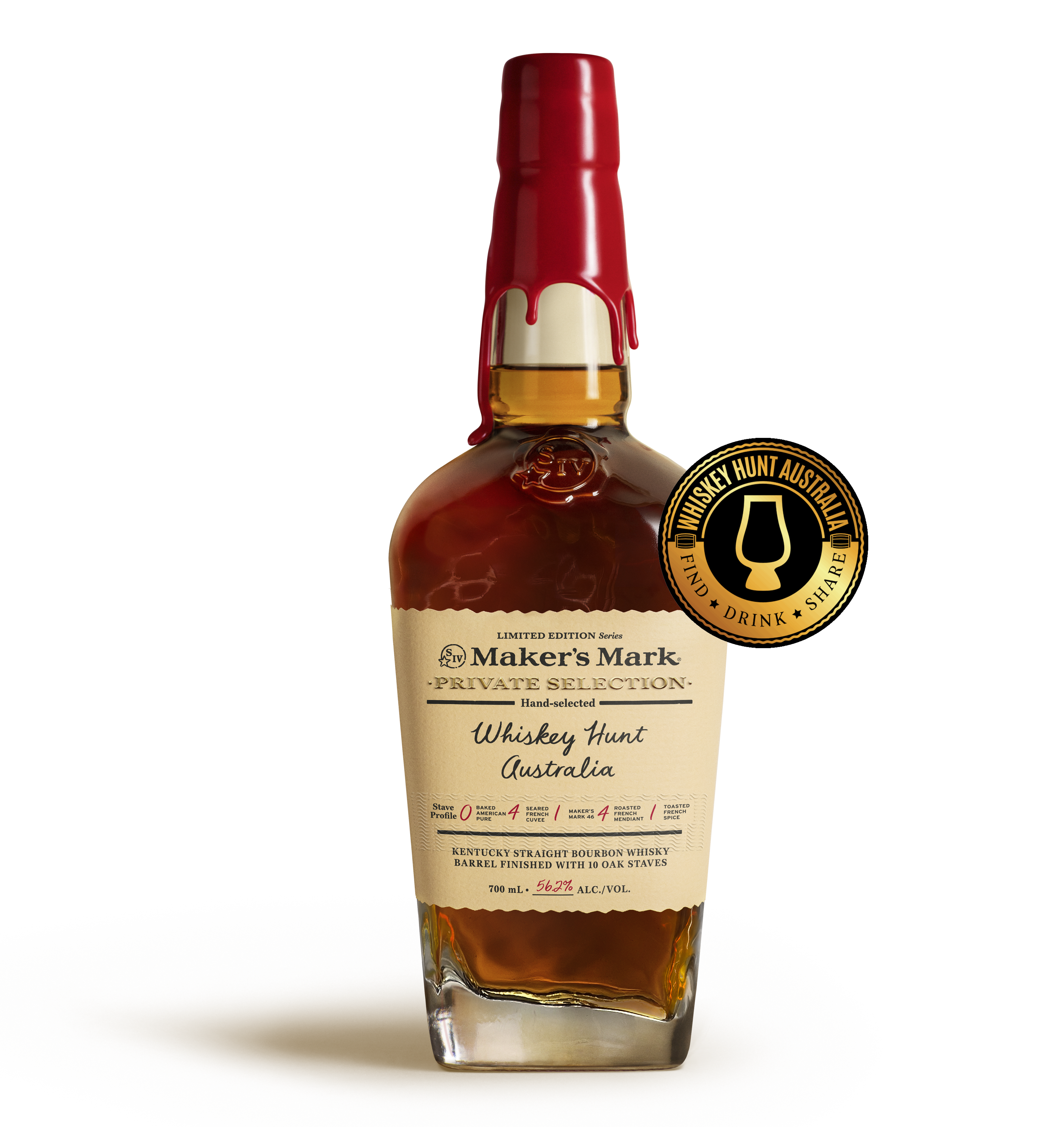 Maker's Mark Private Select For WHA Single Barrel Kentucky Straight Bourbon Whiskey