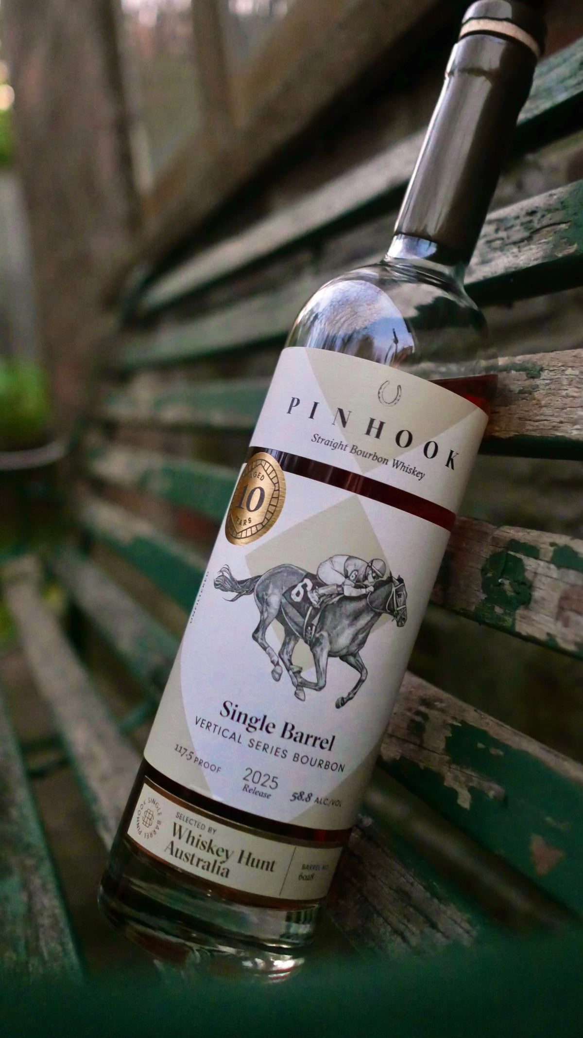 Pinhook 10 Year Old Single Barrel For WHA Kentucky Straight Bourbon Whiskey