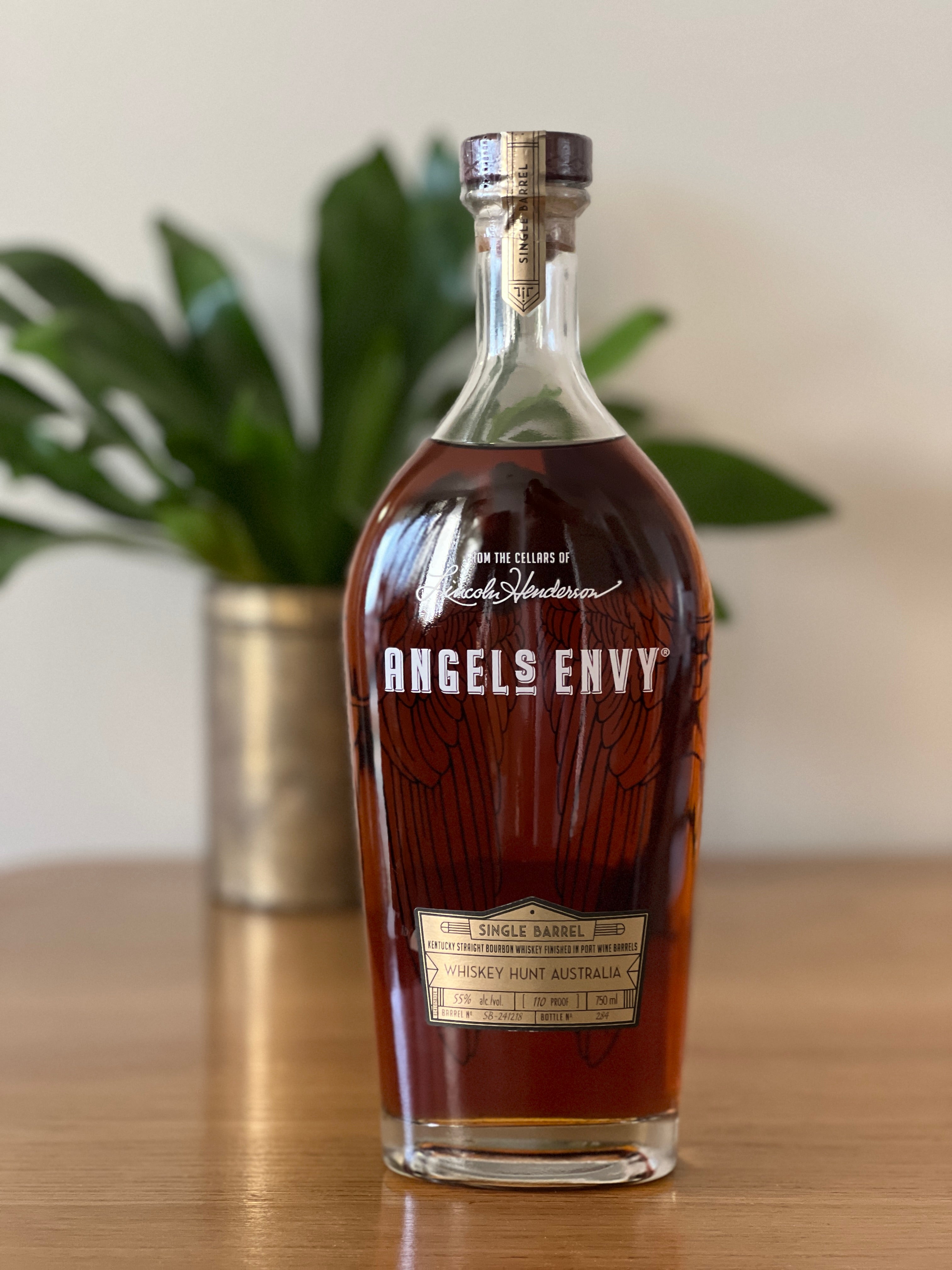 Angel's Envy Private Selection Single Barrel for WHA Port Finish Kentucky Bourbon Whiskey