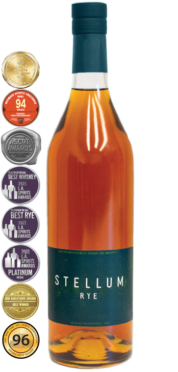 Stellum Rye Whiskey 58.12% abv. 750ml