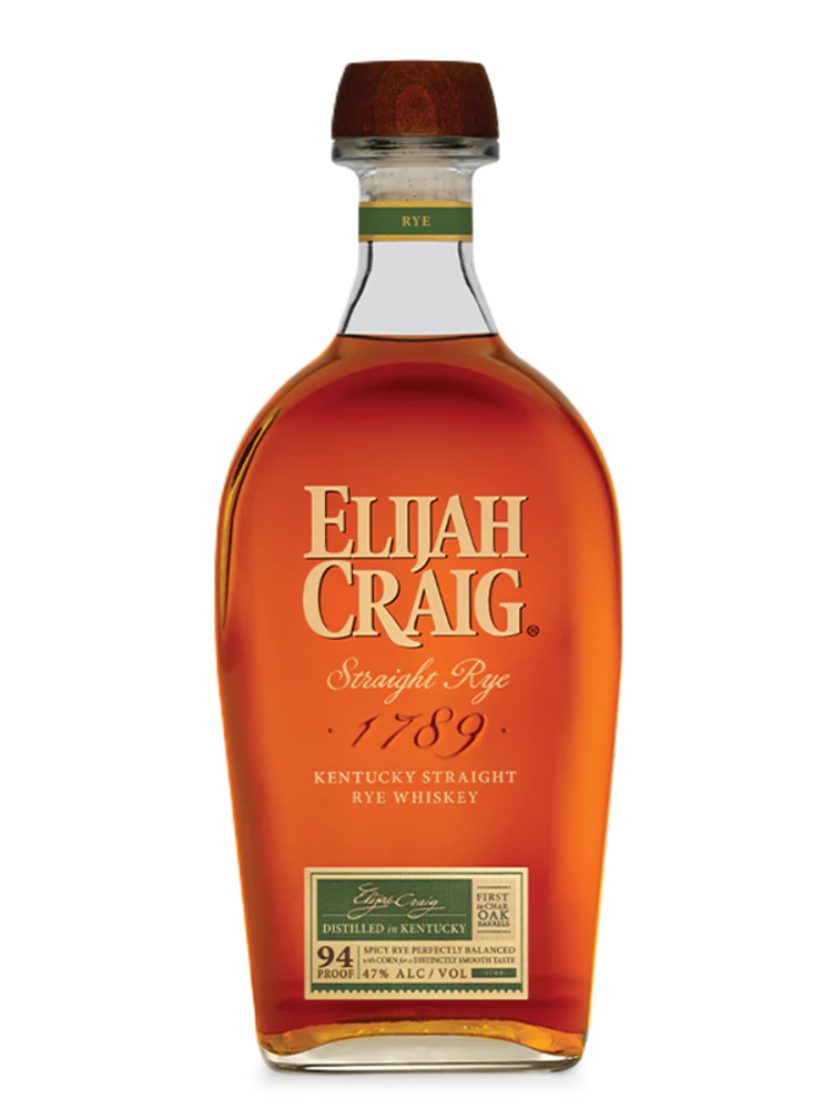 Elijah Craig Kentucky Straight Rye Whiskey