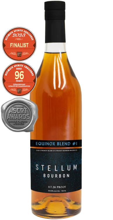 STELLUM BLACK EQUINOX Whiskey 58.63% abv. 750ml