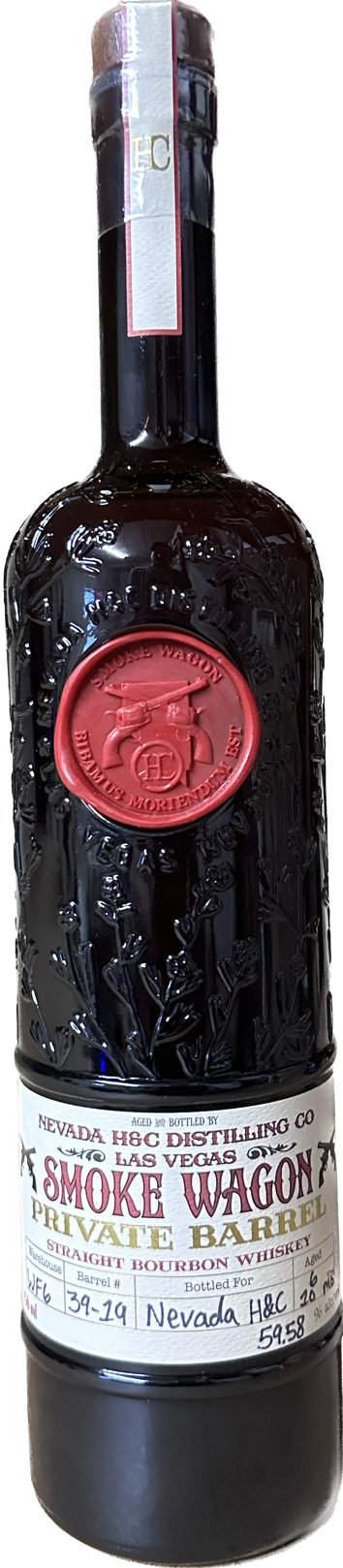 Smoke Wagon Private Barrel Straight Bourbon Whiskey