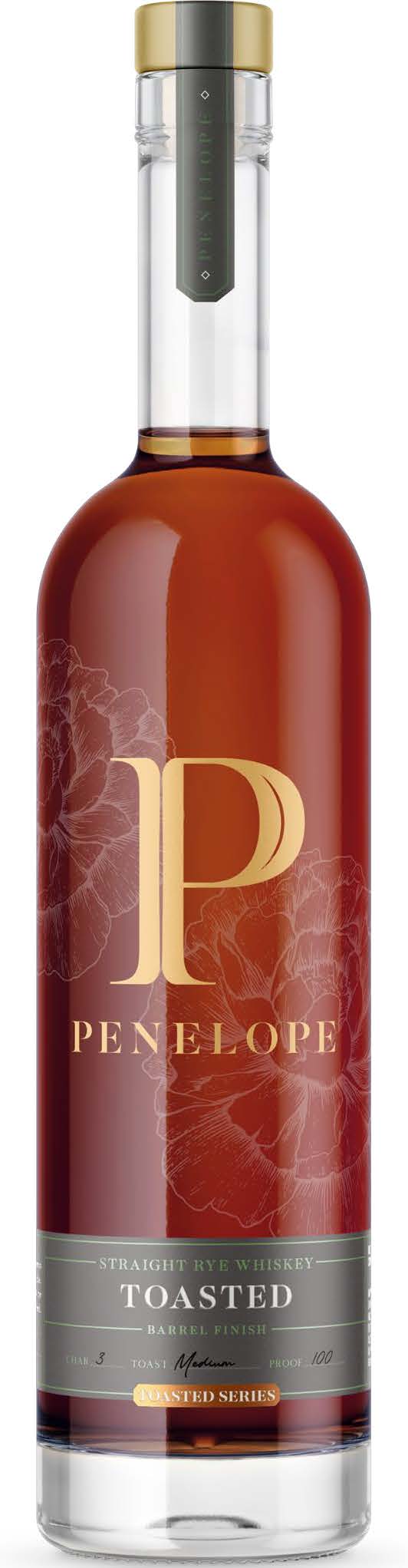 Penelope Toasted Rye Whiskey 750ml 50% abv