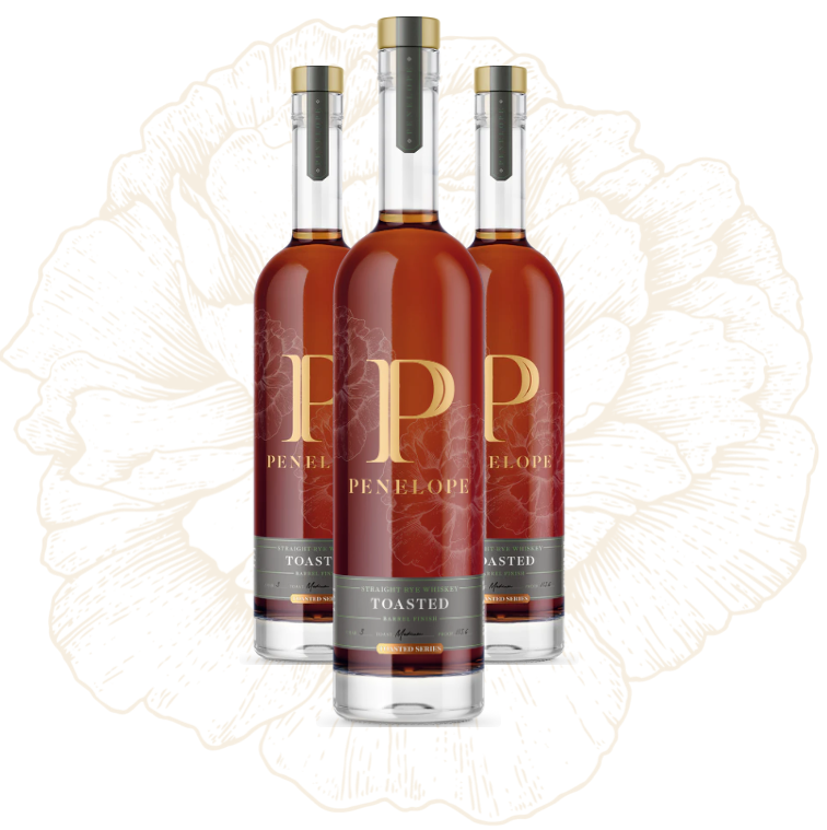 Penelope Toasted Rye Whiskey 750ml 50% abv