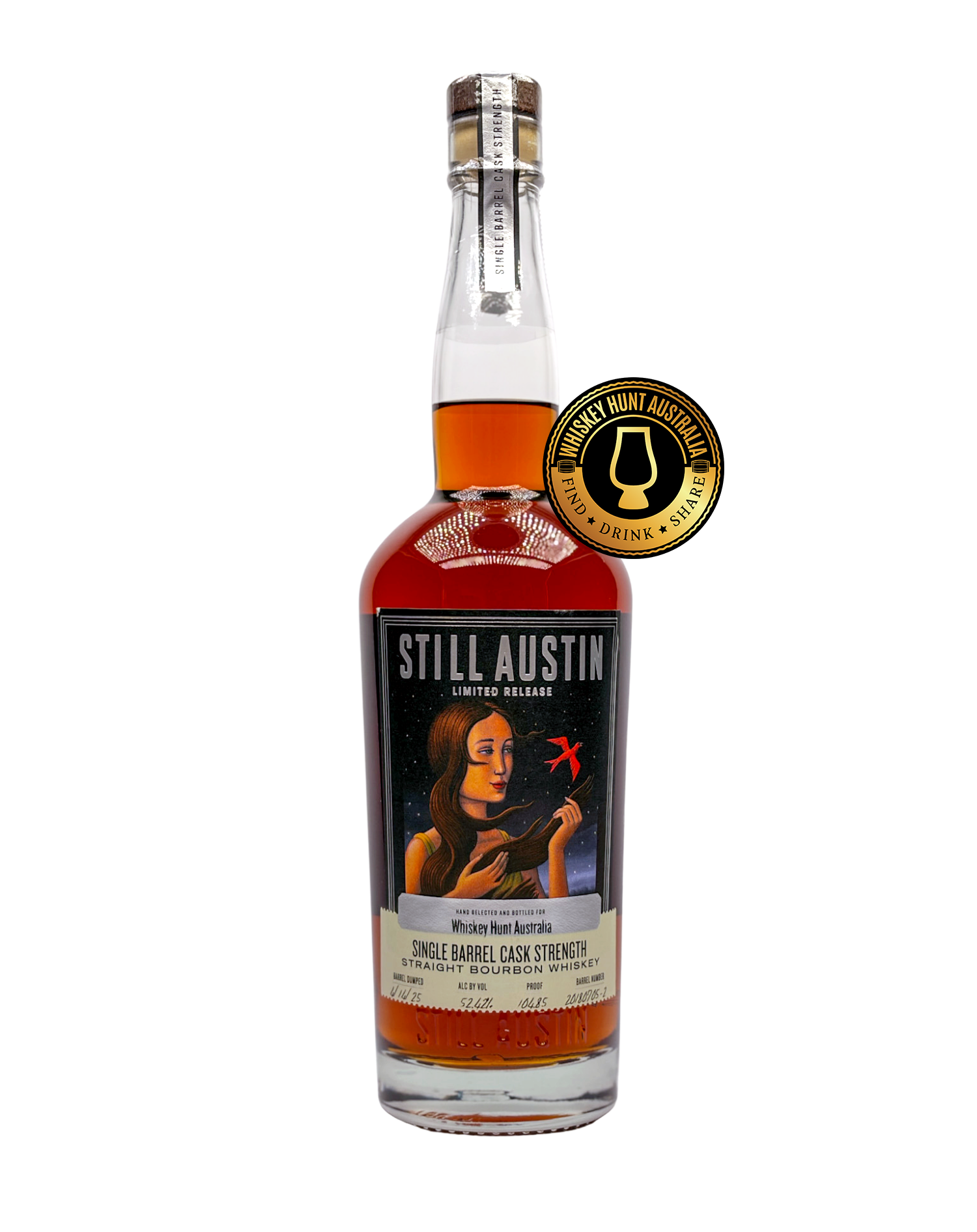 Still Austin WHA Single Cask Texas Straight Bourbon Whiskey