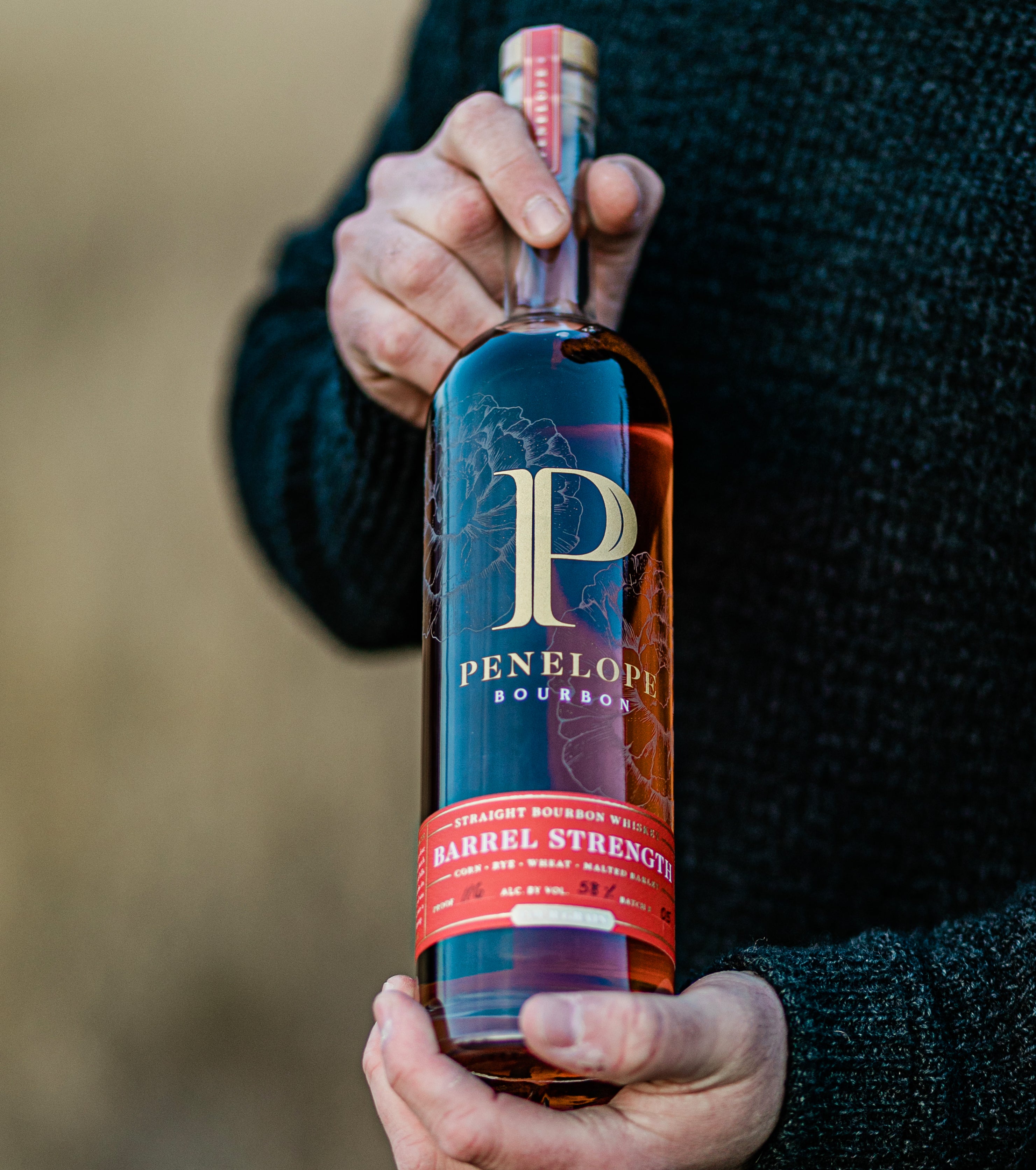 Penelope Bourbon Barrel Strength 750ml 57.6% abv