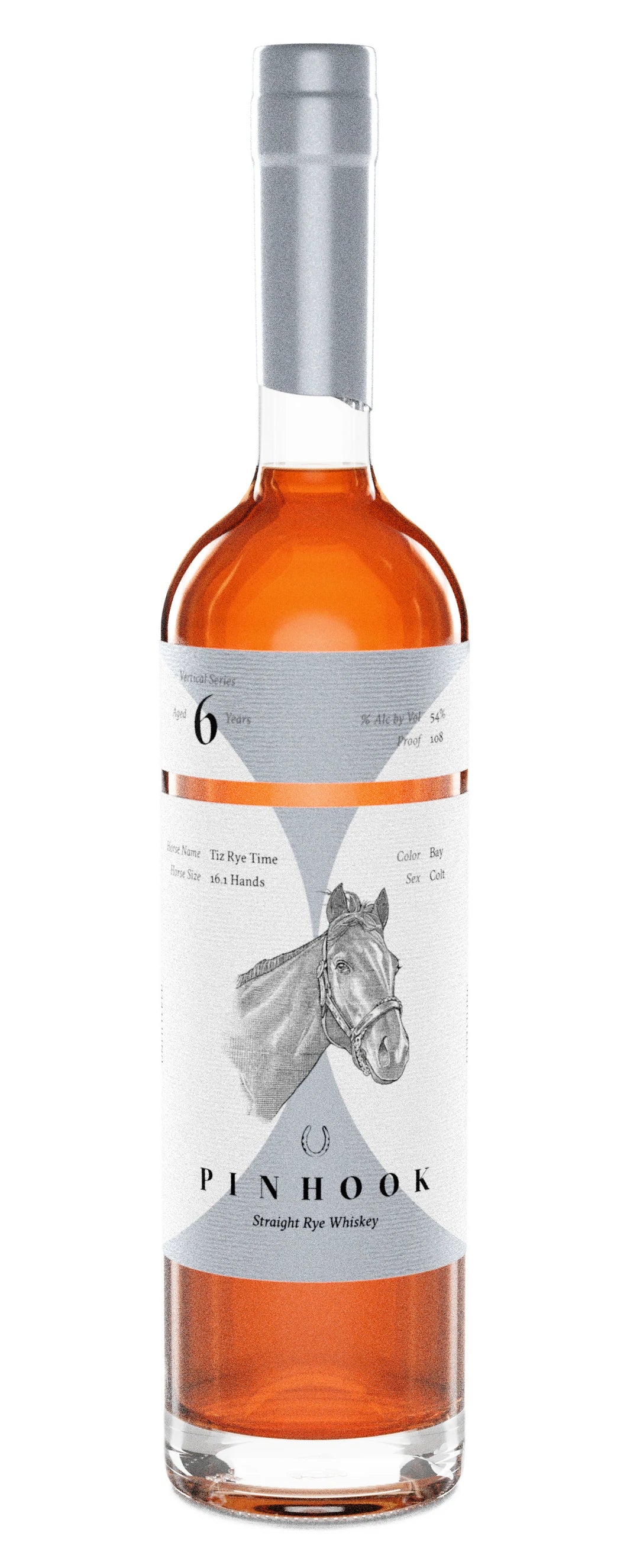 Pinhook Vertical Series "Tiz Rye Time" 6 year old Straight Rye Whiskey 750ml