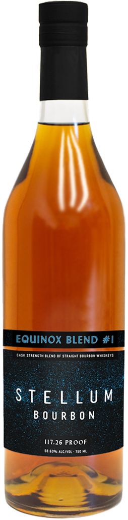 STELLUM BLACK EQUINOX Whiskey 58.63% abv. 750ml
