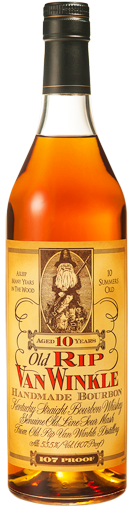 Old Rip Van Winkle 10 Year 750ml 53.5% abv.