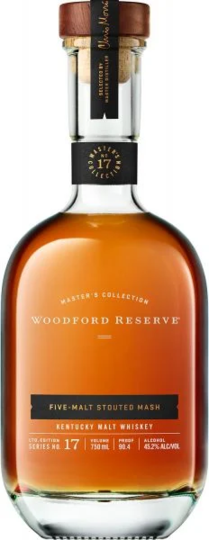 Woodford Reserve Masters Collection Five Malt Stouted Mash Whiskey 700ml 45.2% abv.